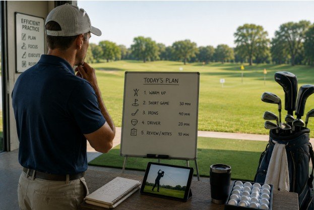 Golf Practice Efficiency Starts Before You Hit a Ball