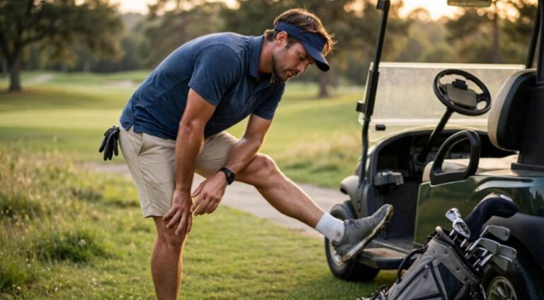 Post Round Golf Stretching Routine For Weekend Golfers
