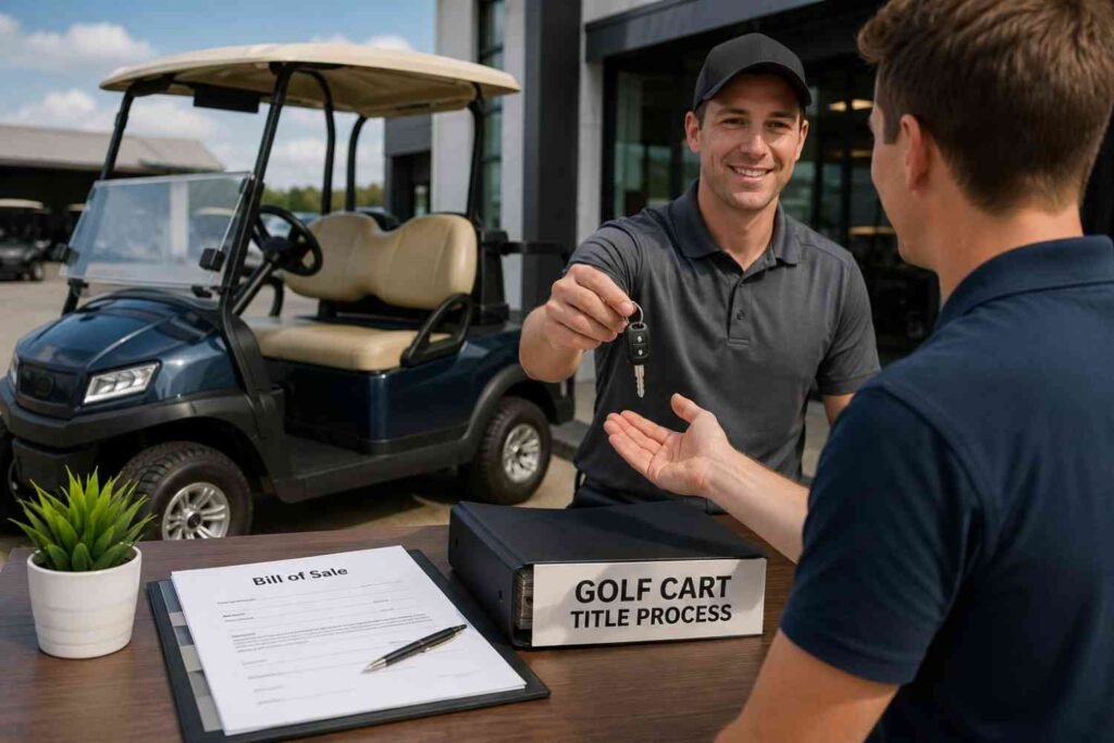Do Golf Carts Have Titles When Bought New from a Dealer