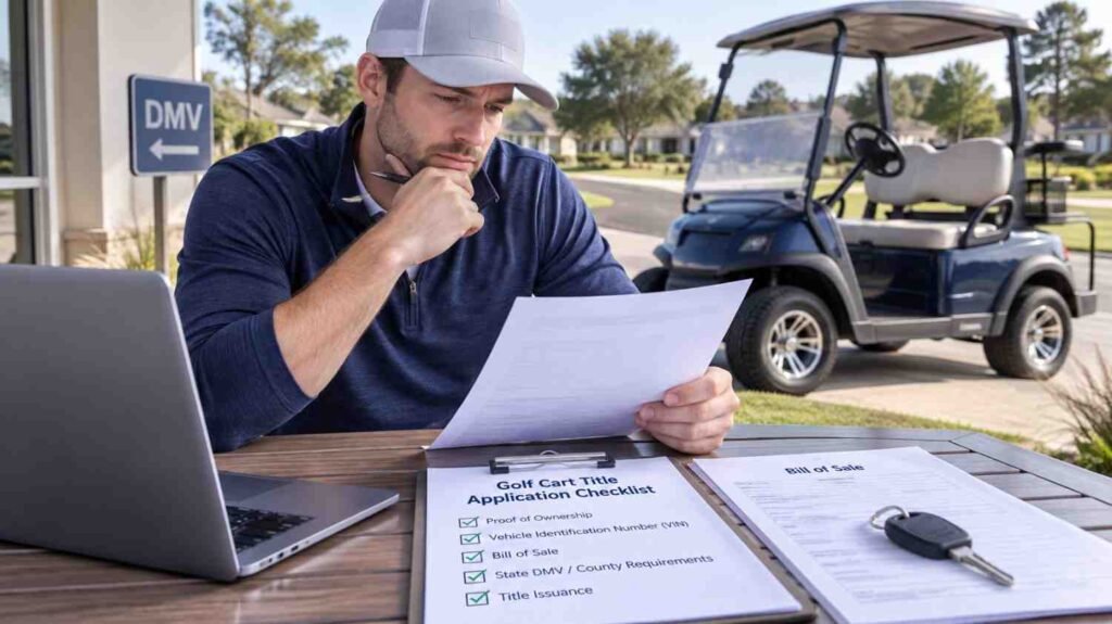 How to Get a Title for a Golf Cart Without One