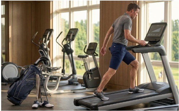Incline Walking Builds Golf-Specific Endurance