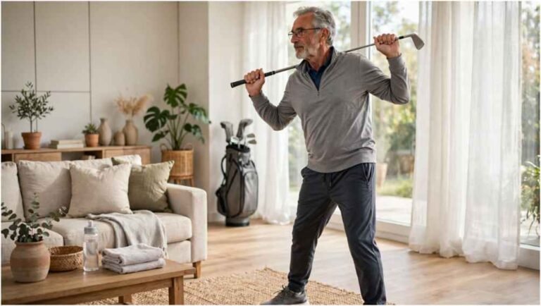 Easy Golf Exercises for Seniors at Home: 7 Simple Moves