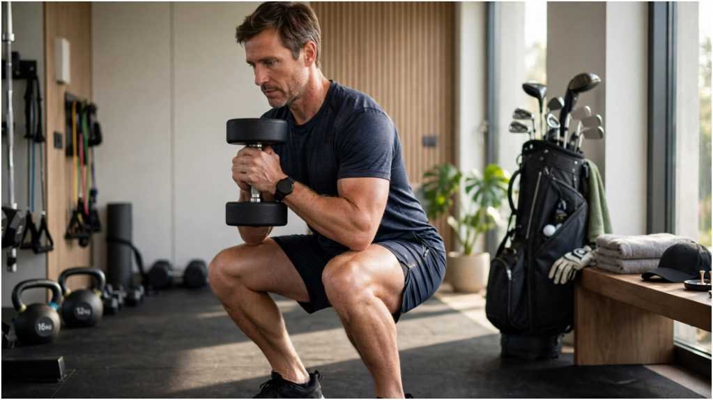 how many days a week should golfers workout