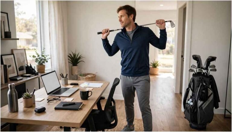 Golf Exercises for People Who Sit All Day: 8 Fixes