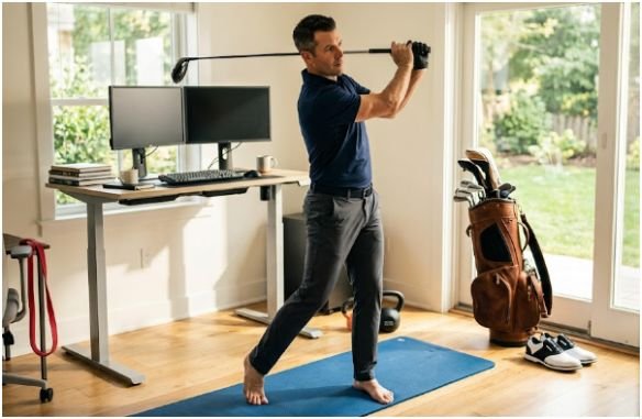 My 6-Minute Desk-to-Tee Reset