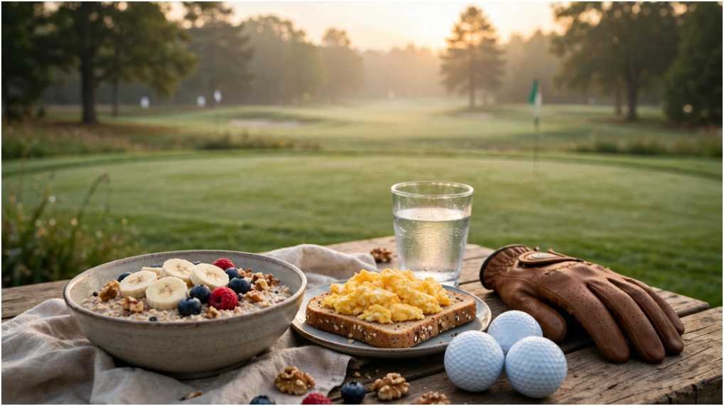 what to eat before a morning round of golf