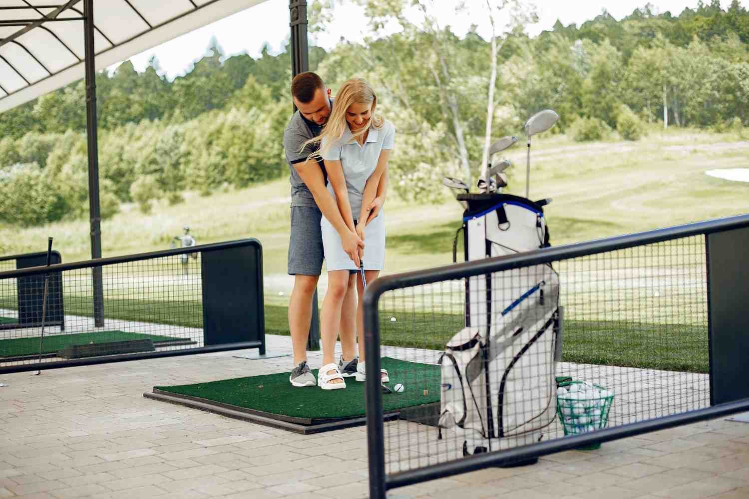 A UV Golf Sun Umbrella