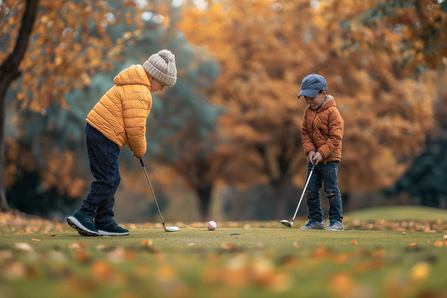 Should I Use Bright Golf Balls During Fall?